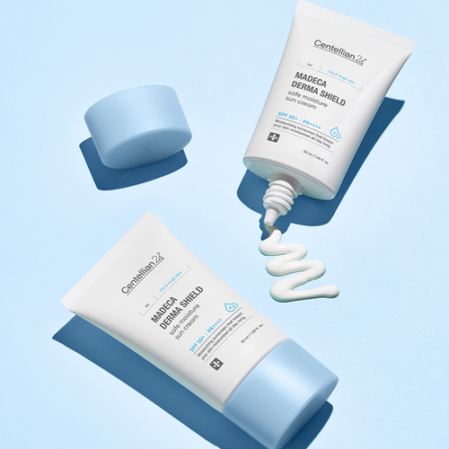 Protector Solar Hidratante y Calmante Centellian24 Madeca Derma Shield SPF50+ Centelian24
