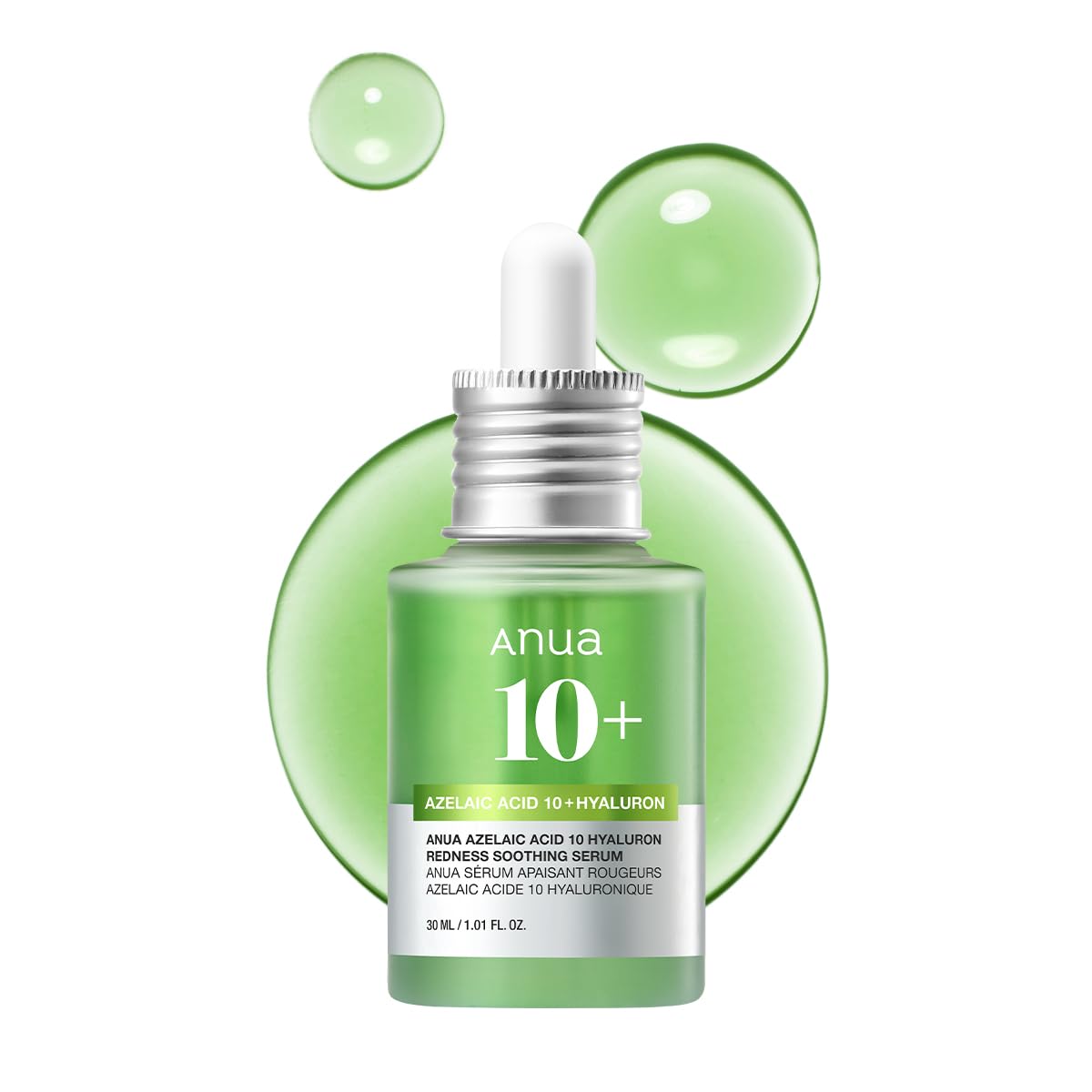 ANUA] Azelaic Acid 10 Hyaluron Redness Soothing Sérum 30ml – Arumi