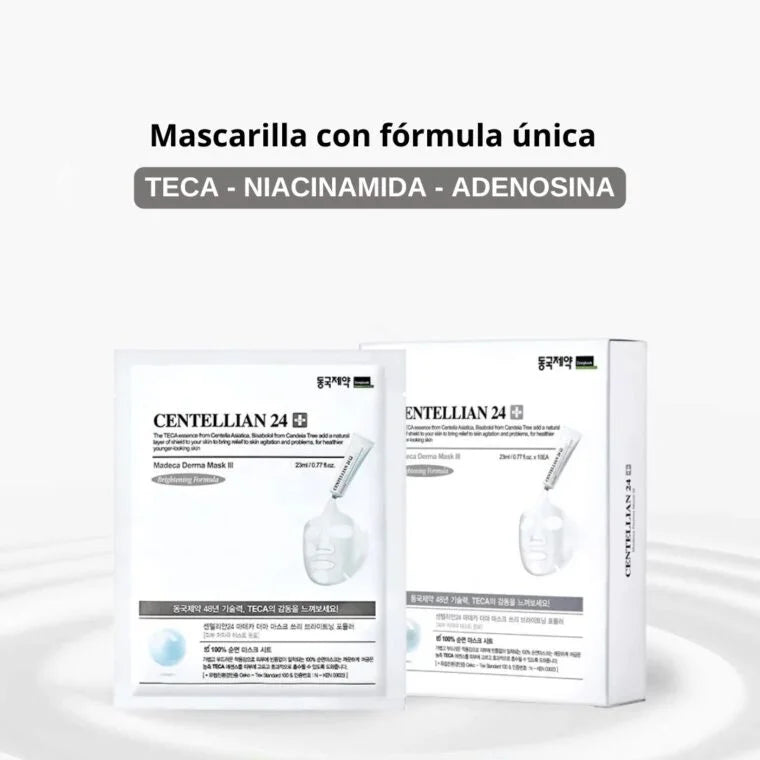 Centellian24 Mascarilla Madeca Derma Mask III Brightening Formula Centelian24