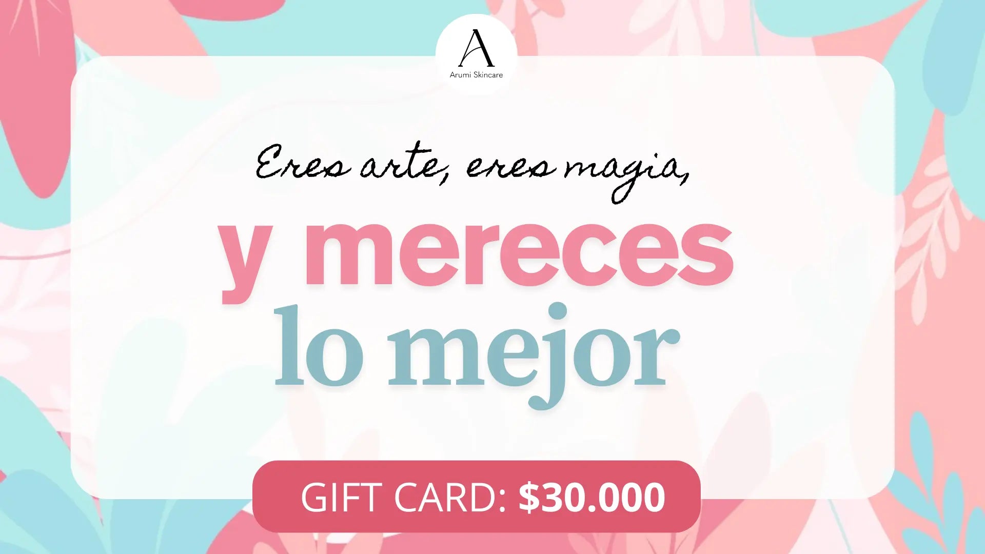 Gift Card Arumi $30.000 Arumi Korean Cosmetics