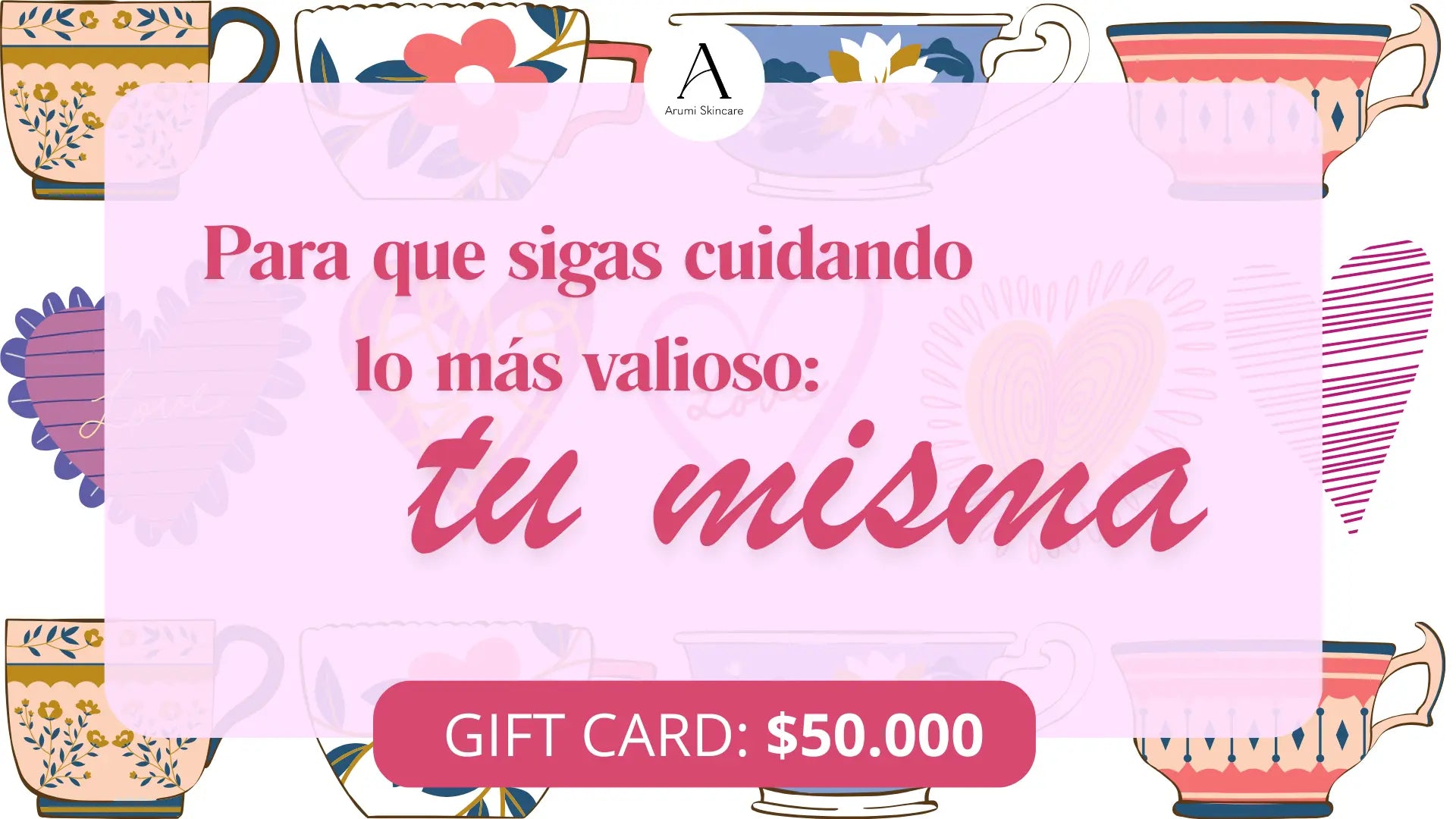 Gift Card Arumi $50.000 Arumi Korean Cosmetics