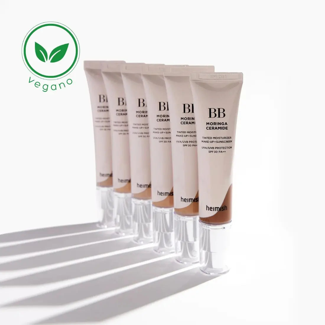 Moringa Ceramide BB Cream SPF 30 PA++ 27N Light Tan Heimish