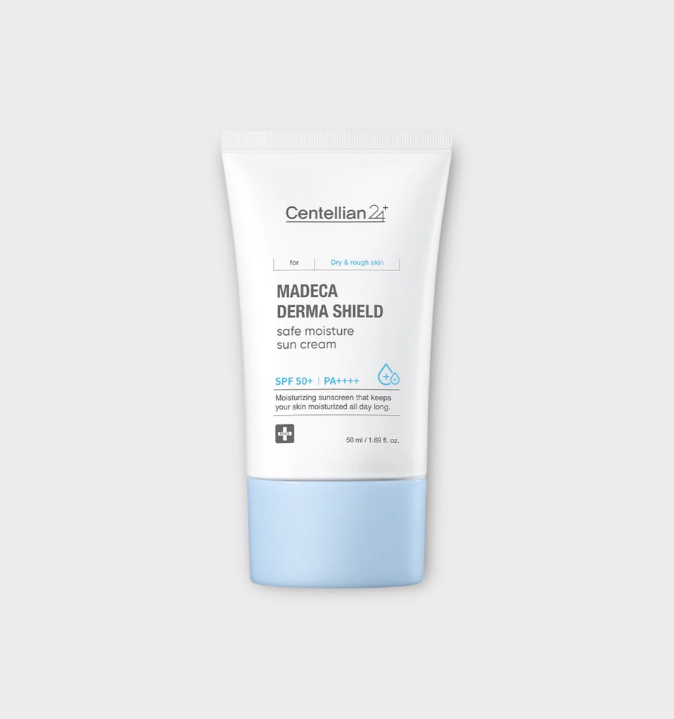 Protector Solar Hidratante y Calmante Centellian24 Madeca Derma Shield SPF50+ Centelian24