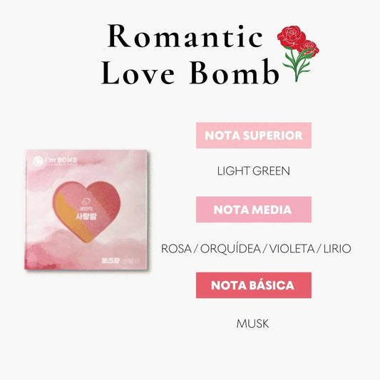 Romantic Bubble Bar Romantic Love Bomb I'm Bomb