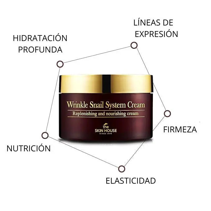 Wrinkle Snail System Cream (50 mL) The Skin House