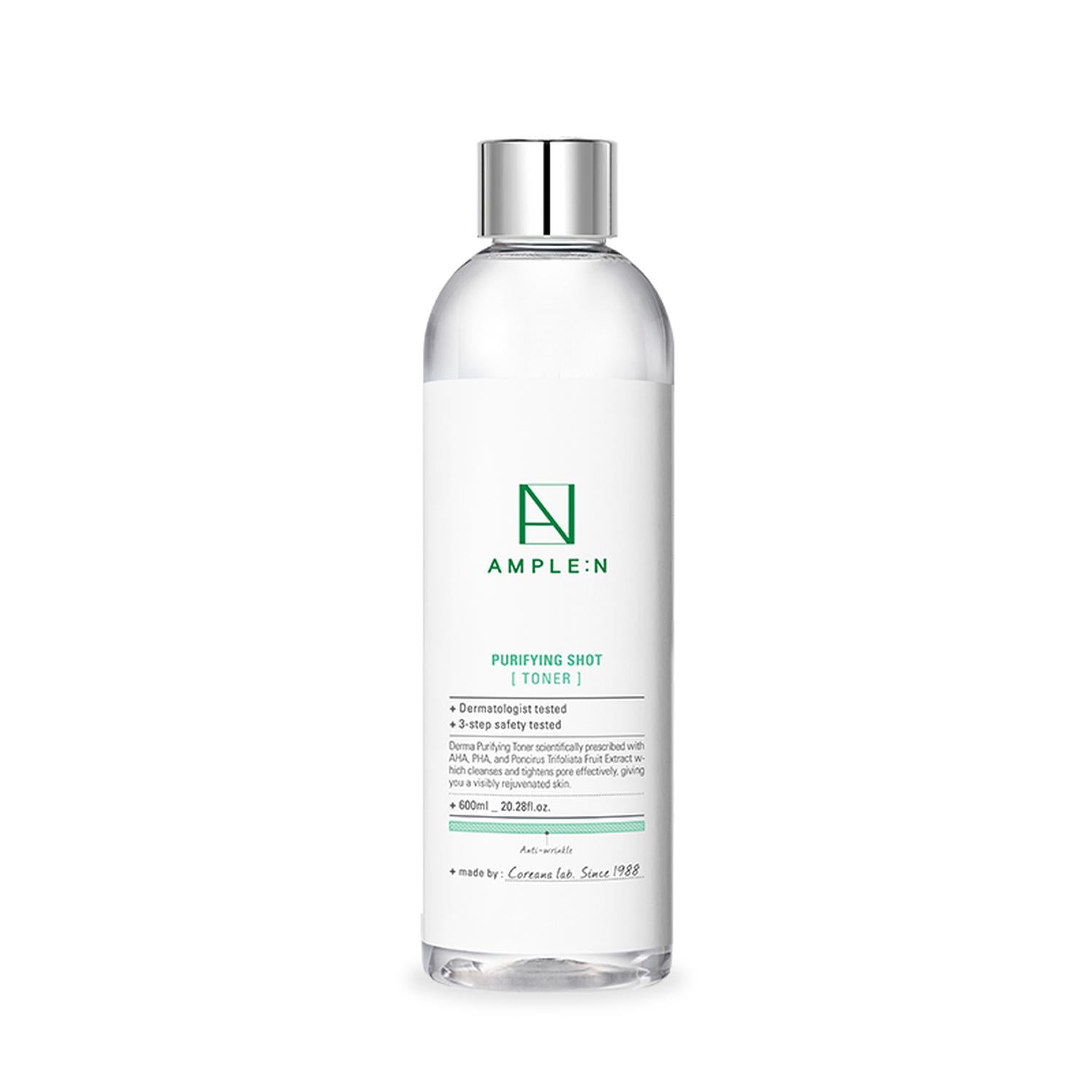 Tónico Astringente AHA y BHA 600ml AMPLEN