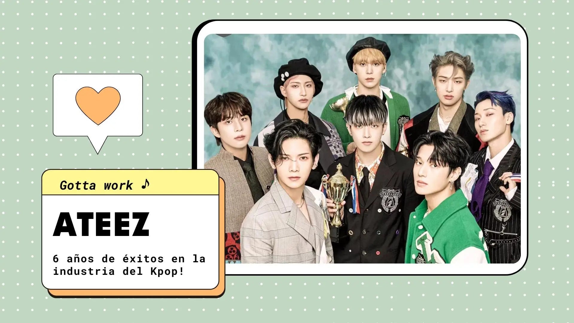 ATEEZ-6-años-de-éxitos-en-la-industria-del-Kpop. Arumi Korean Cosmetics