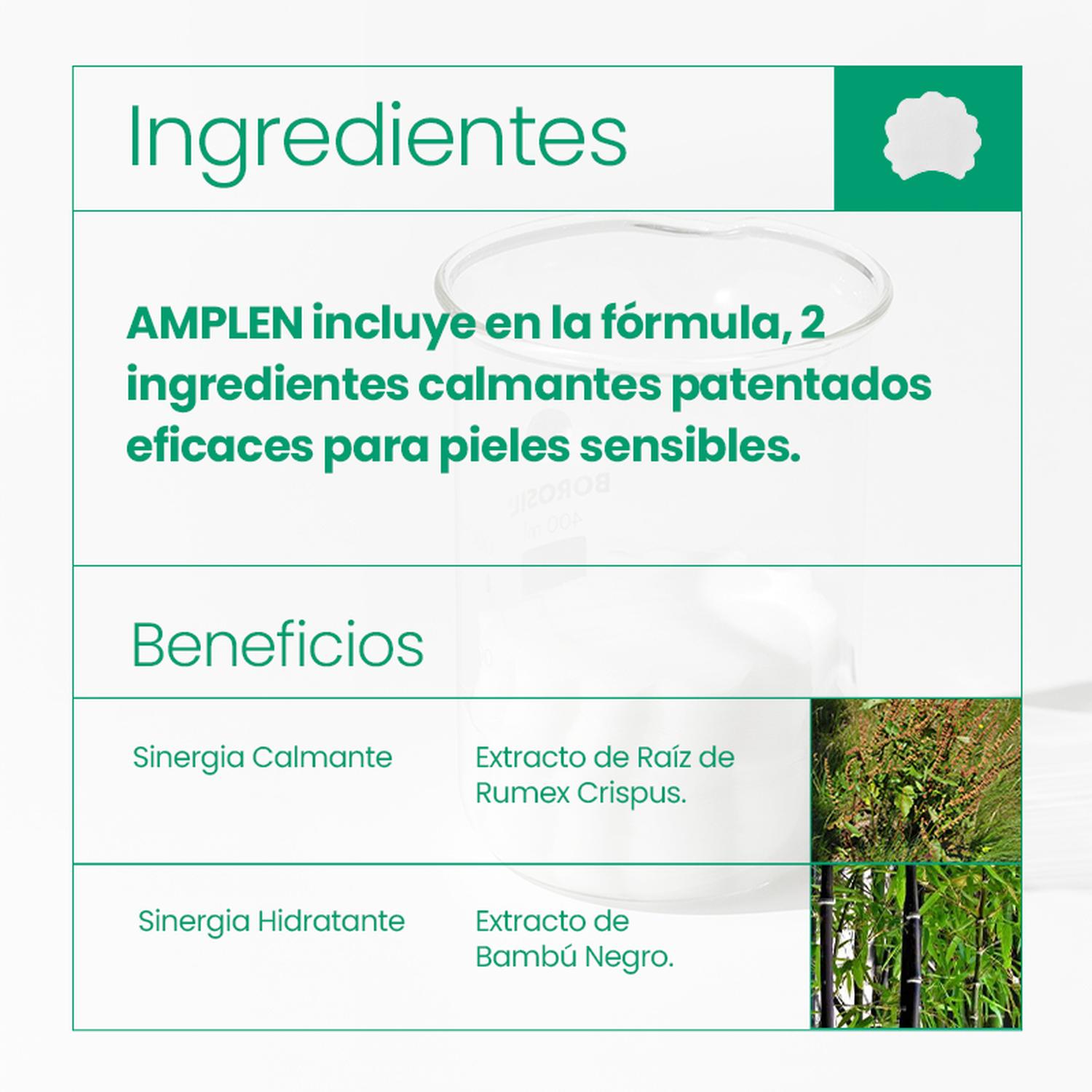 Parche Tónico Multipropósito Centella Asiática 60 parches AMPLEN
