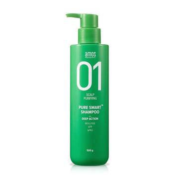 01 Pure Smart Shampoo Deep Action 17,6oz (530ml) - Amos Professional - Arumi Korean Cosmetics