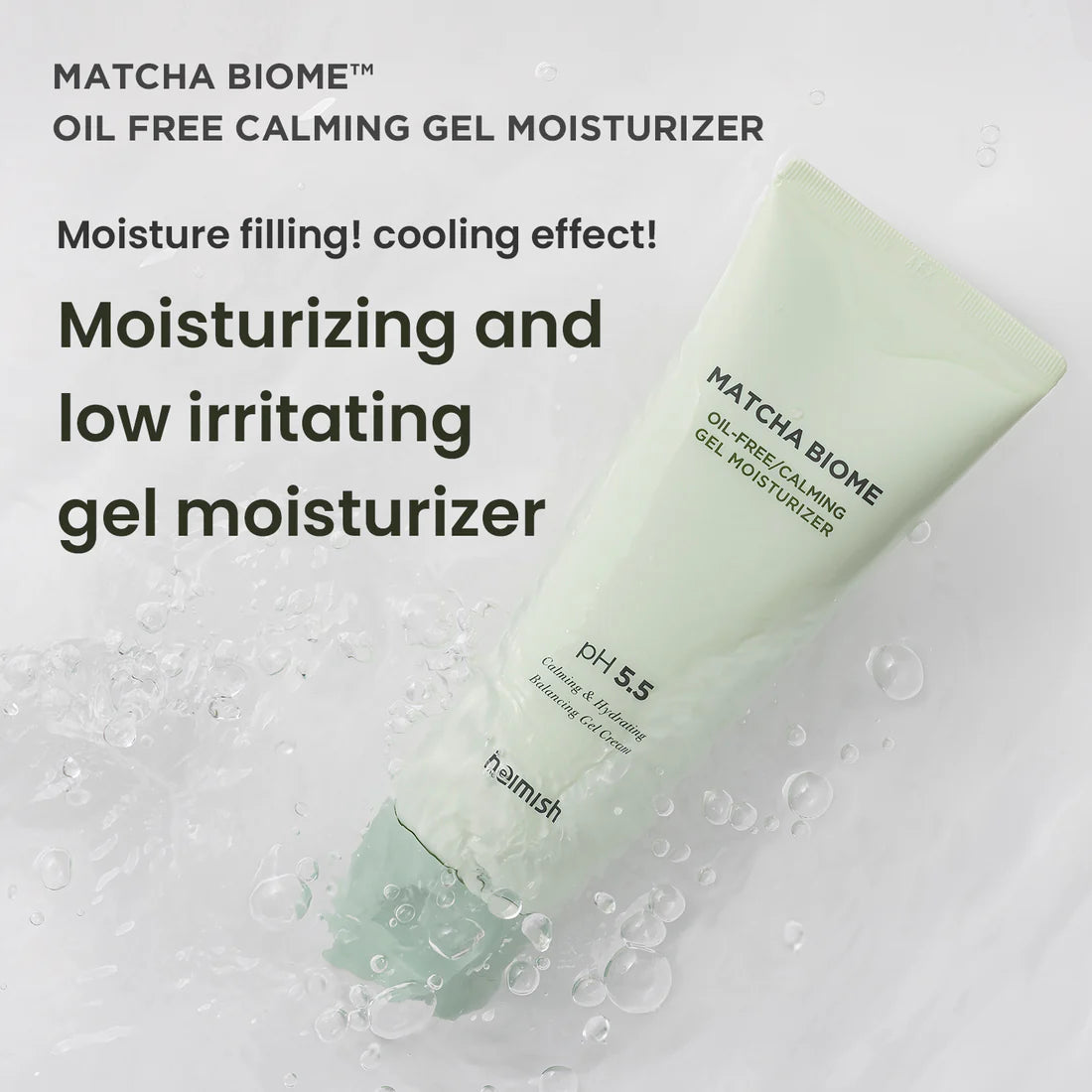 [HEIMISH] Matcha Biome Oil-Free Calming Gel Moisturizer 100ml Heimish