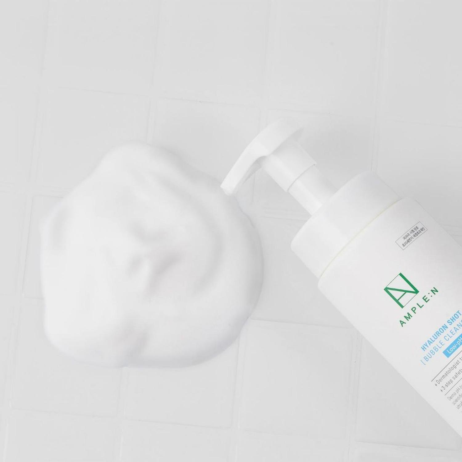 Limpiador Facial Espumoso Ácido Hialurónico 450ml AMPLEN