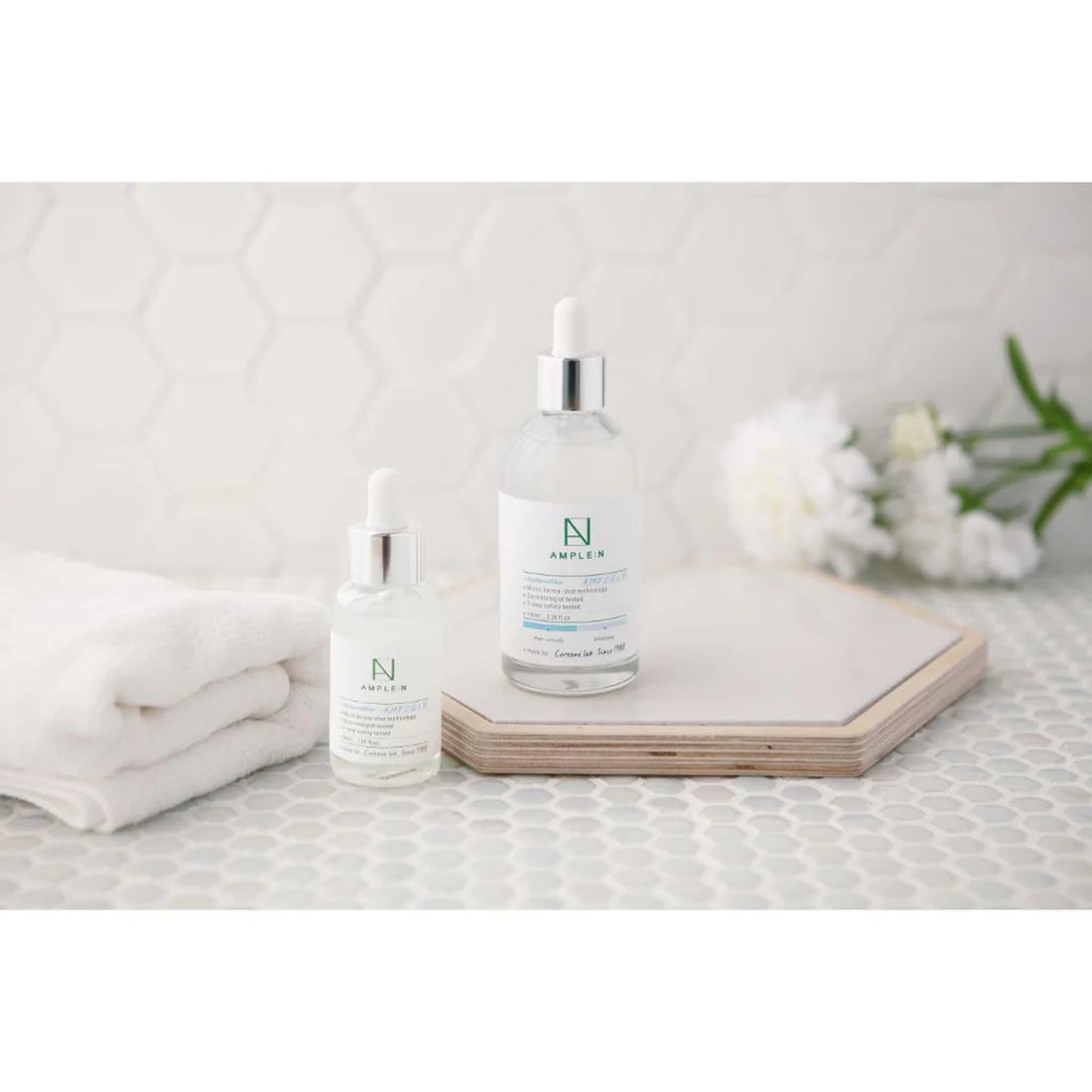 Pack: Masajeador Facial Skincare Luz LED Roja + Sérum Ultra Fluido Ácido Hialurónico 30ml K-Skin