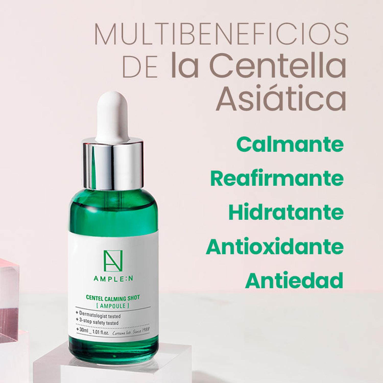 Sérum Reafirmante Multi-Beneficios Centella Asiática 30ml AMPLEN
