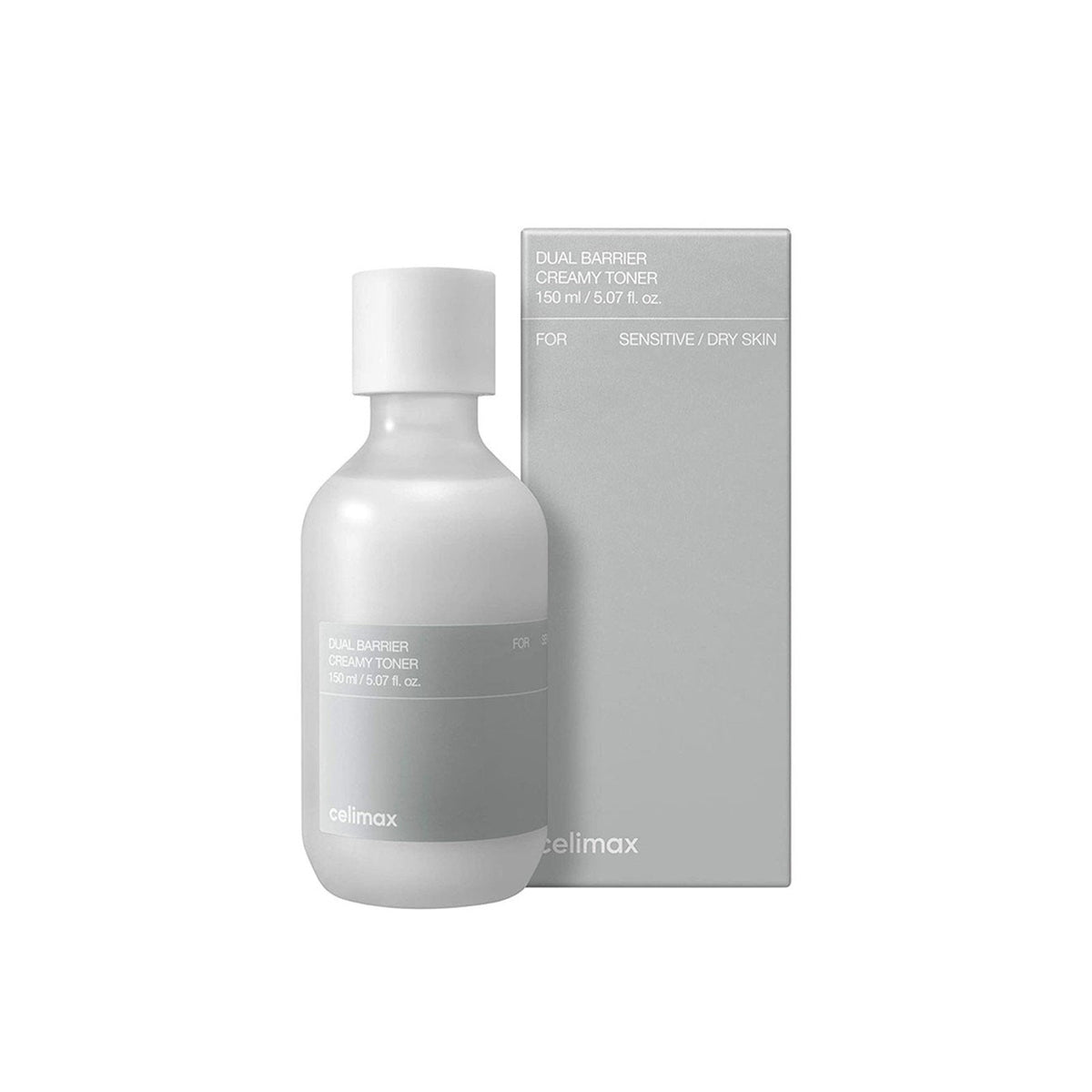 Dual Barrier Creamy Toner 150 ml | Tónico Facial Hidratante y Reparador Celimax