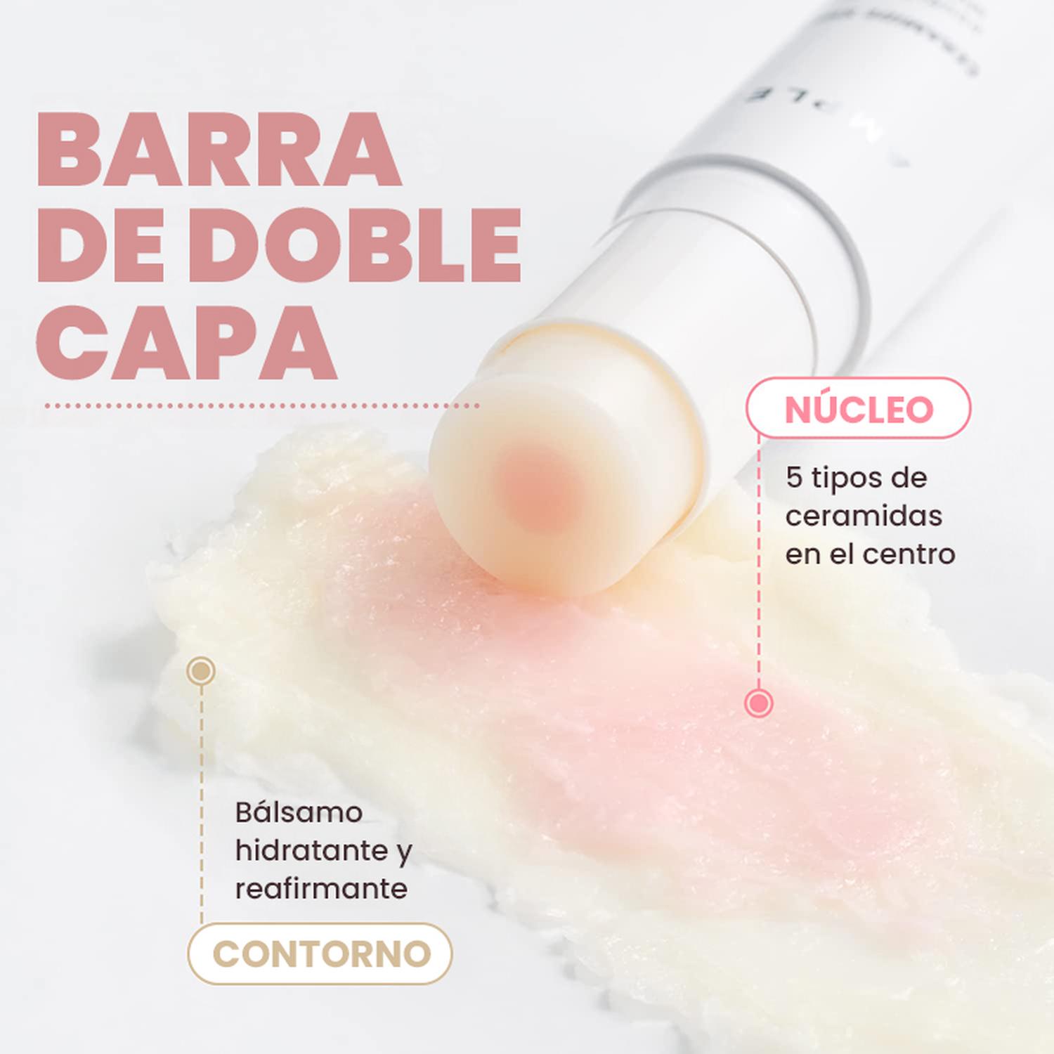 Bálsamo Hidratante y Reafirmante Ceramidas en Barra 10gr. AMPLEN