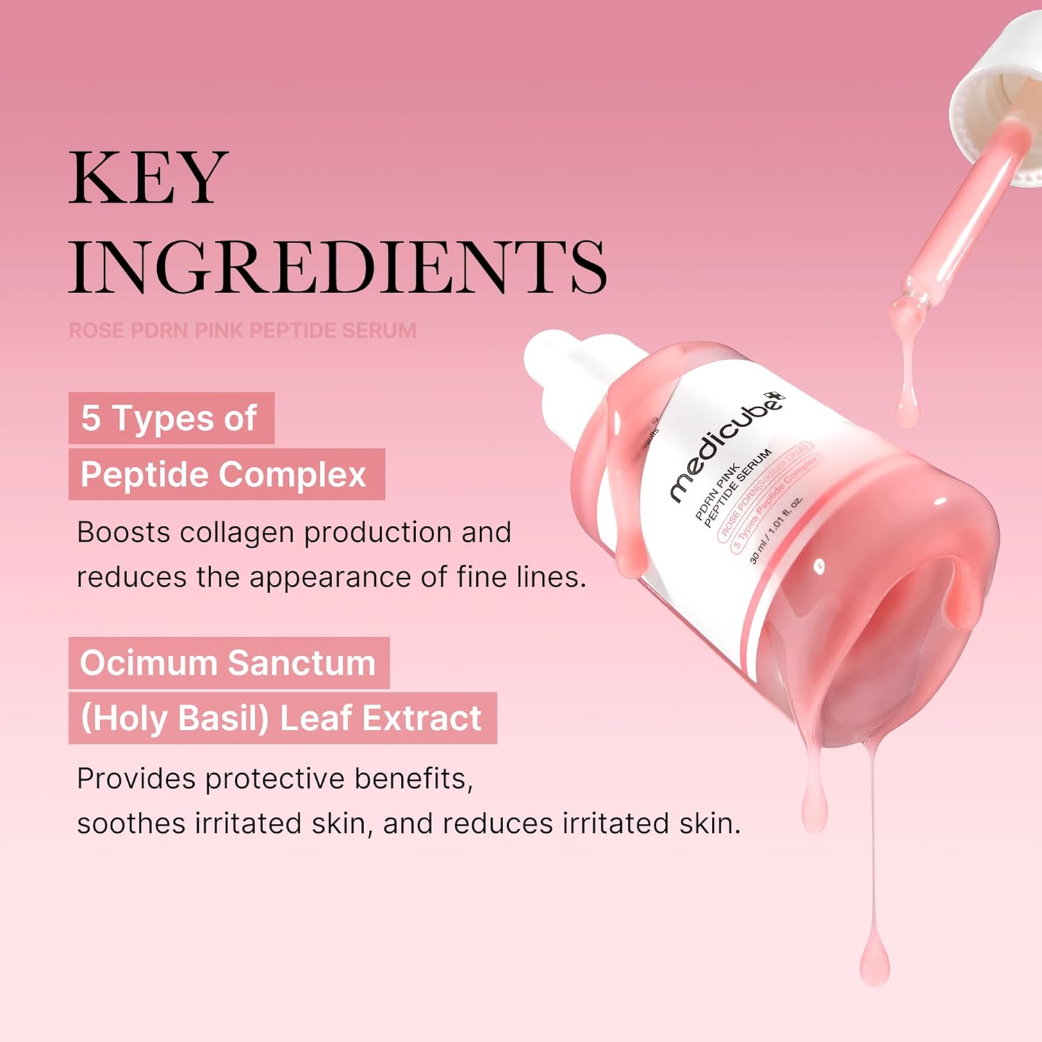 Medicube PDRN Pink Peptide Serum Medicube