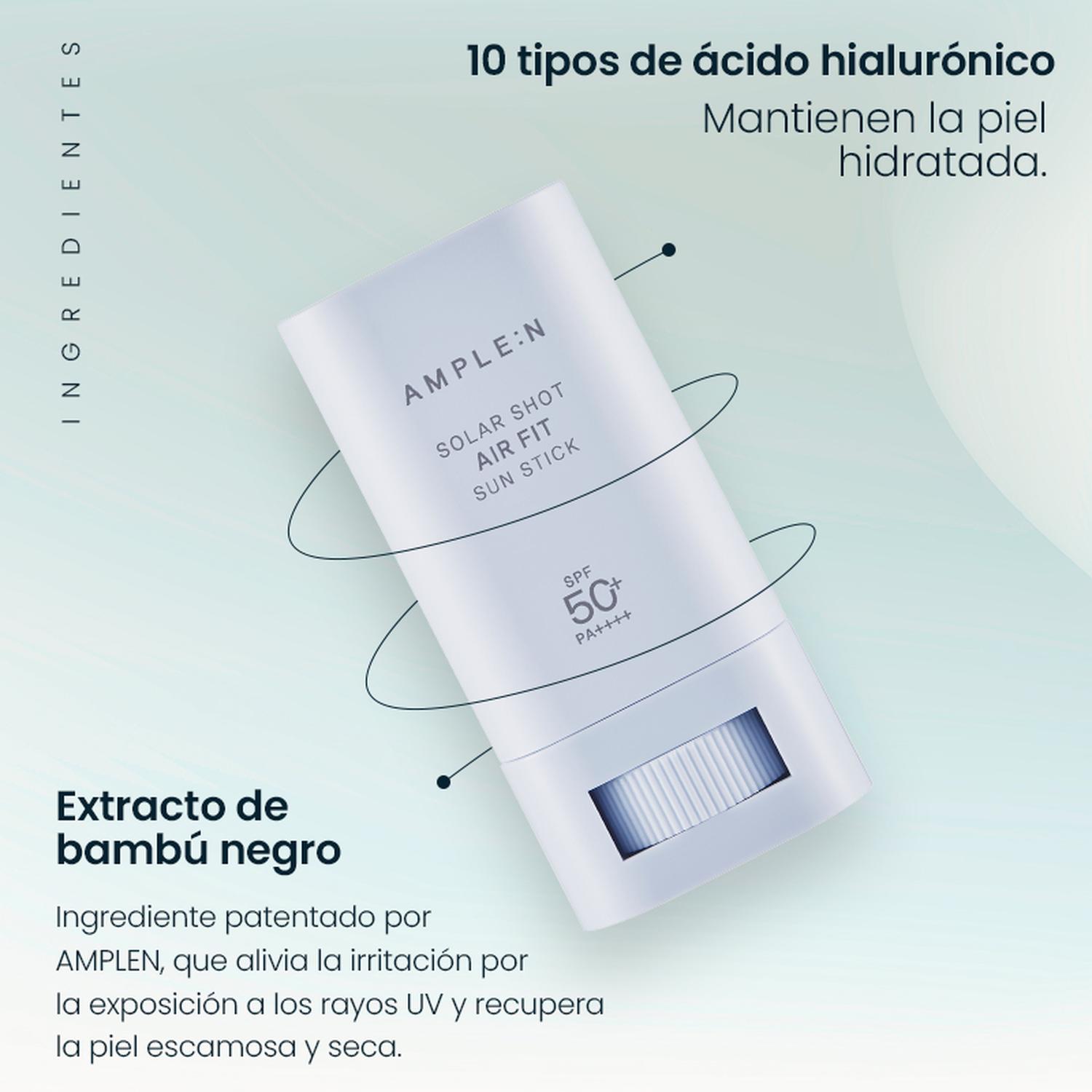 Kit Día de Madre Amplen -  Crema Hidratante Facial + Protector Solar en Barra Air Fit AMPLEN