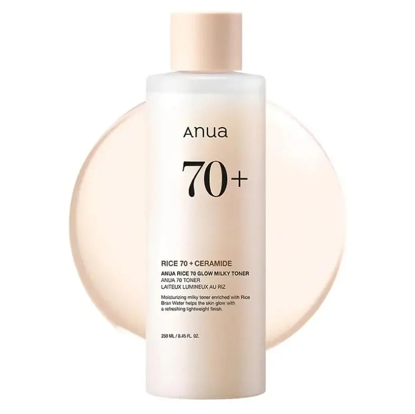 ANUA Calm & Glow Trio | Crema + Tónico Rice 70 + Mascarilla Heartleaf Arumi Korean Cosmetics