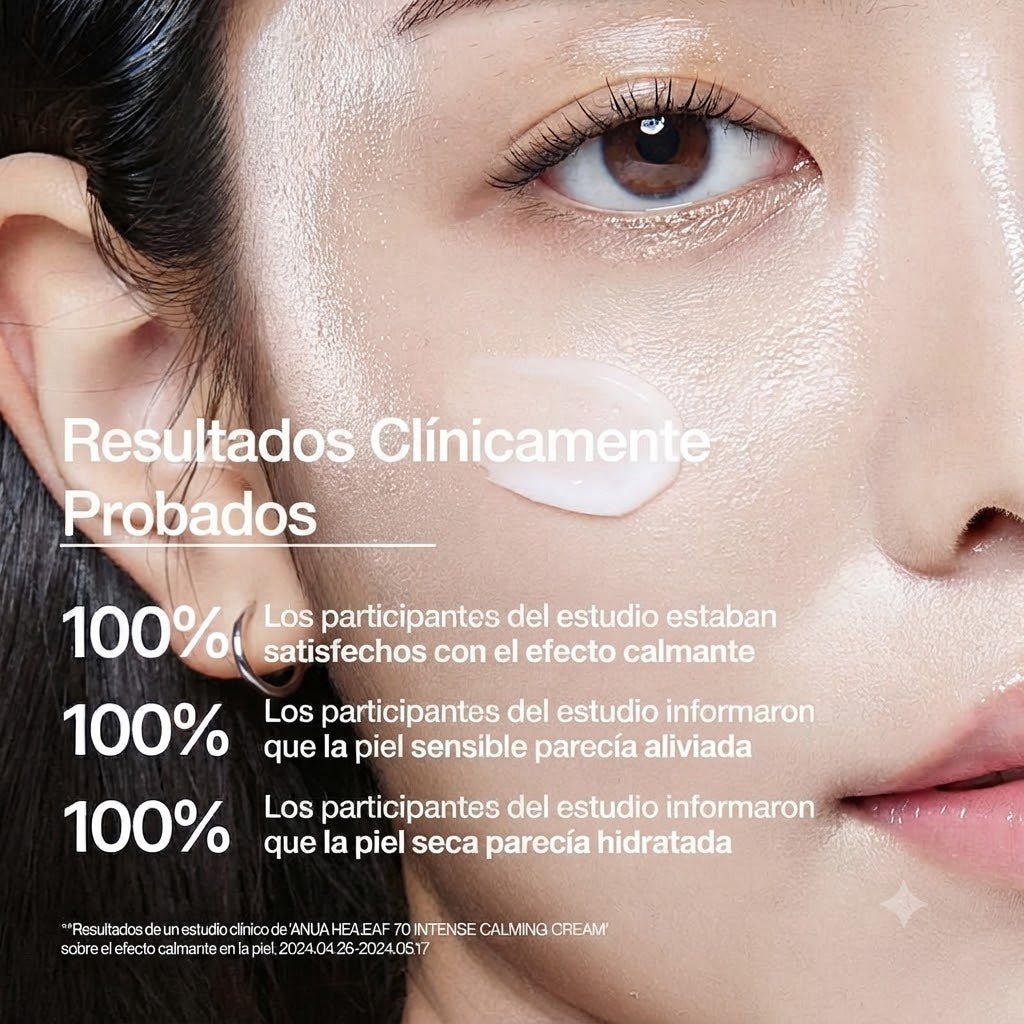 Heartleaf 70+ Ceramide Intense Calming Cream 50ml – Crema Facial Calmante con Ceramidas ANUA