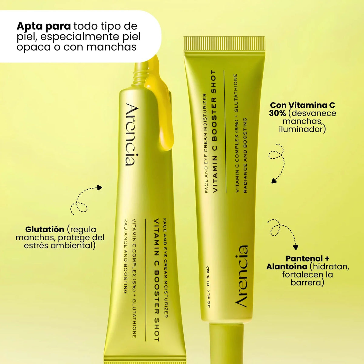 Vitamin C Booster Shot 30ml | Sérum Vitamina C para Manchas Arencia Arumi Korean Cosmetics