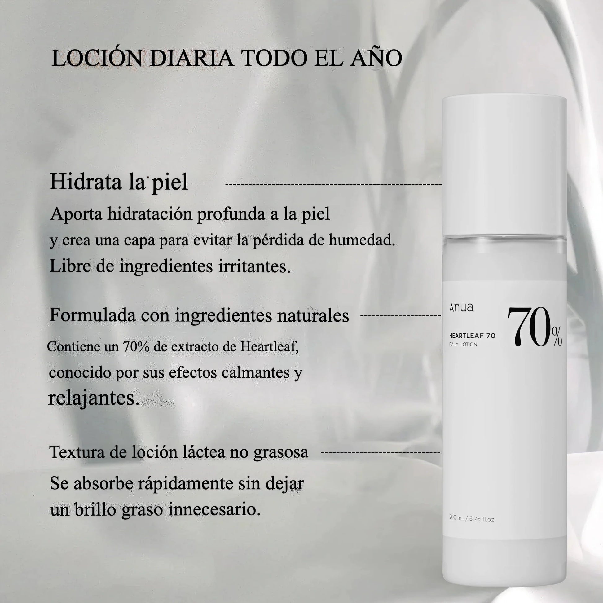 [ANUA] Heartleaf 70% Daily Lotion 200ml ANUA