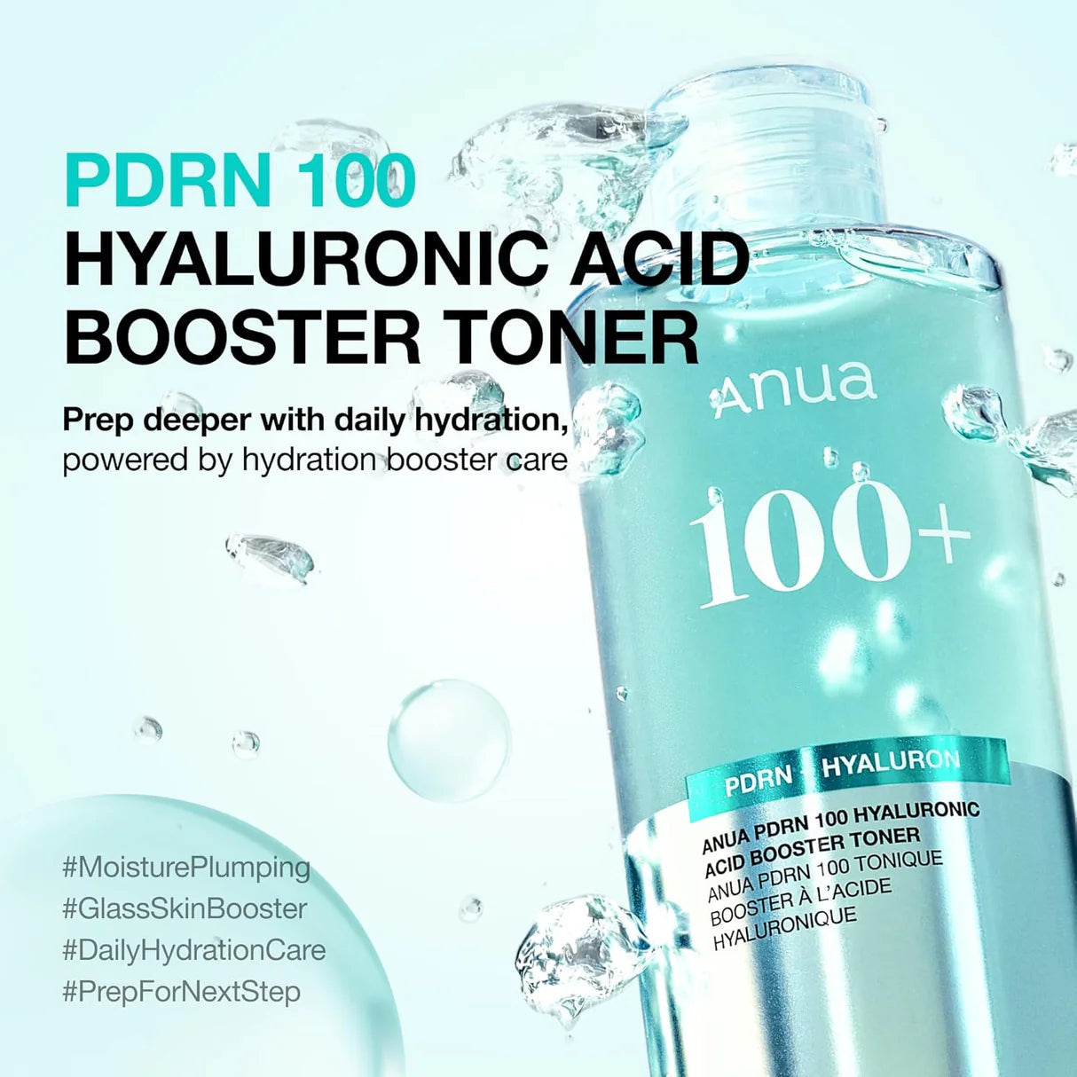 ANUA PDRN HYALURONIC ACID BOOSTER TONER 250ml ANUA