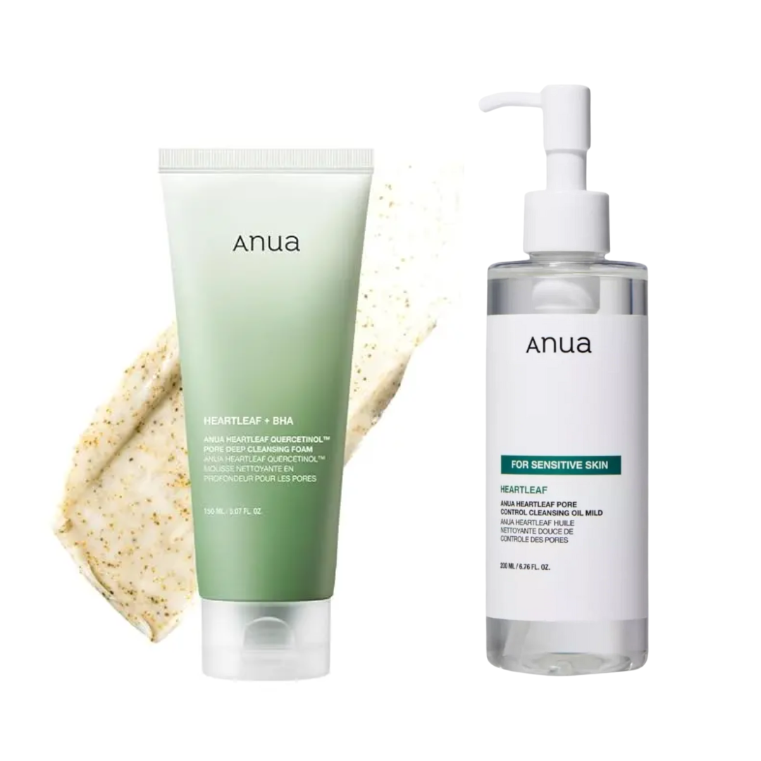 ANUA Limpieza Profunda & Control de Poros (Oil + Foam) ANUA