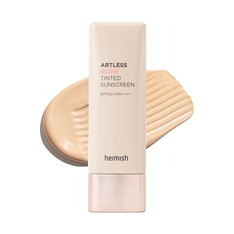 Artless Glow Tinted Sunscreen Shine Beige SPF50+ PA++++ 40ml HEIMISH