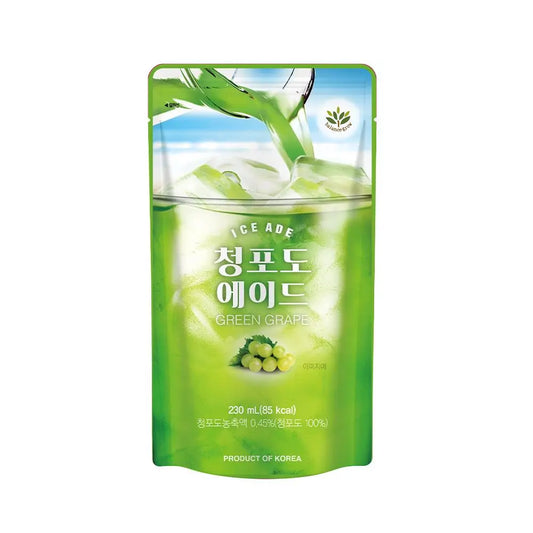 Green Grape Ade Pouch 230 ml - Jugo de Uva verde Balance Grow