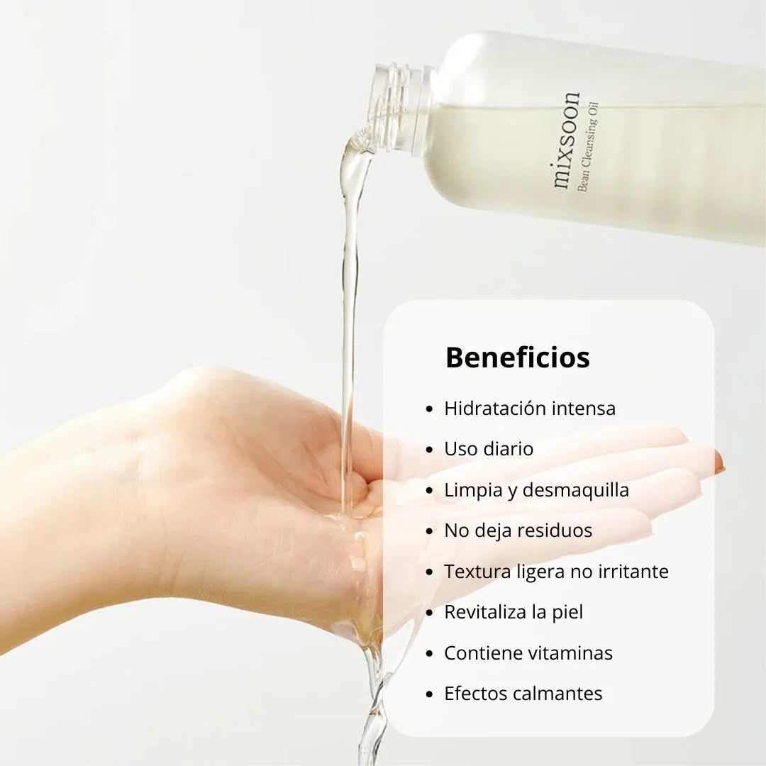 Mixsoon Limpiador Bean Cleansing Oil – 195ml Mixsoon