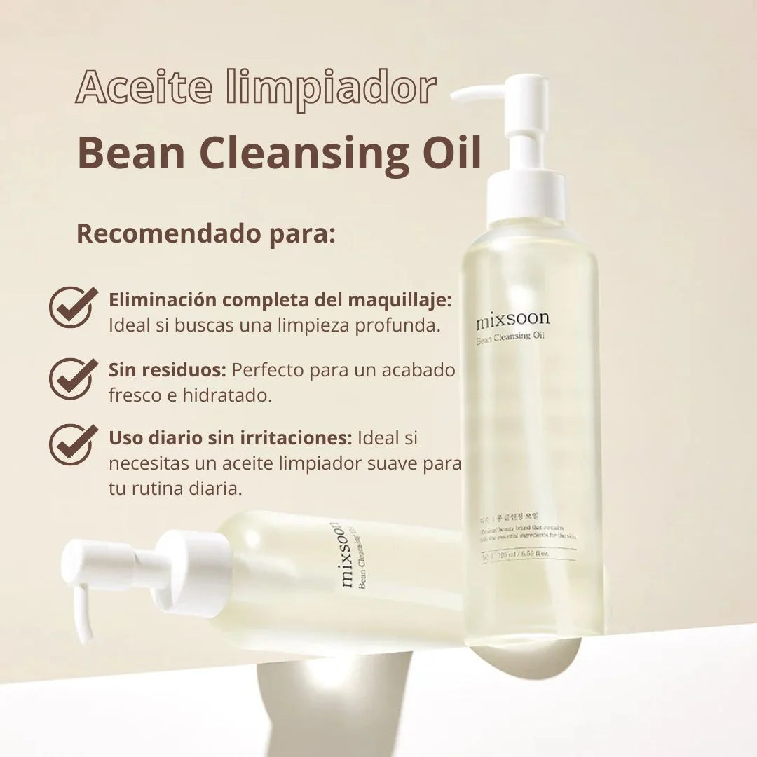 Mixsoon Limpiador Bean Cleansing Oil – 195ml Mixsoon