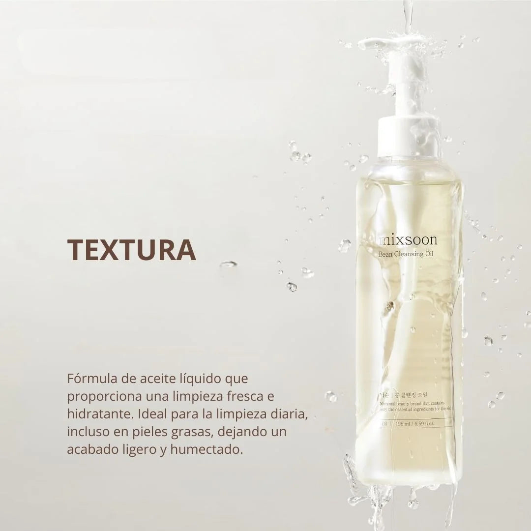 Mixsoon Limpiador Bean Cleansing Oil – 195ml Mixsoon