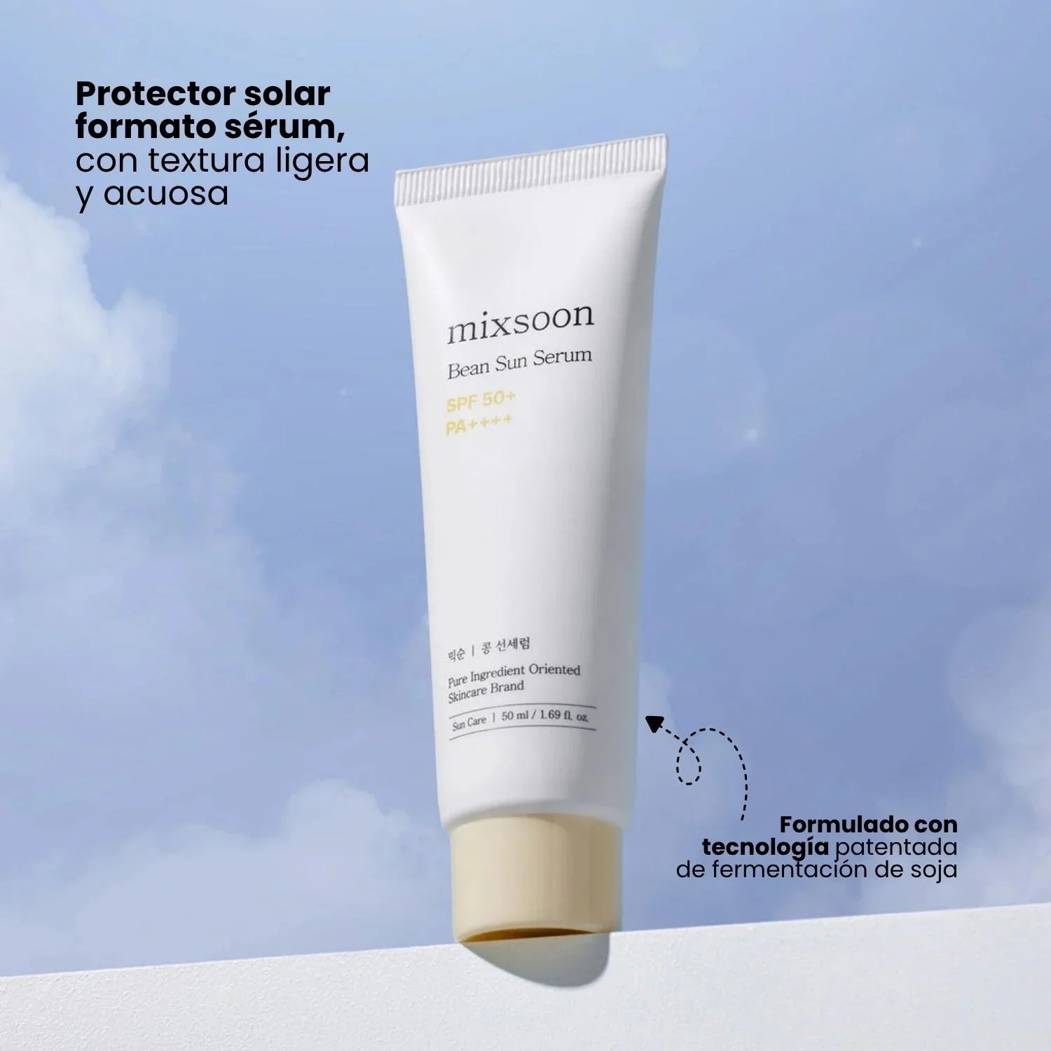 Mixsoon Bean Sun Serum – Protector Solar SPF50+ Mixsoon
