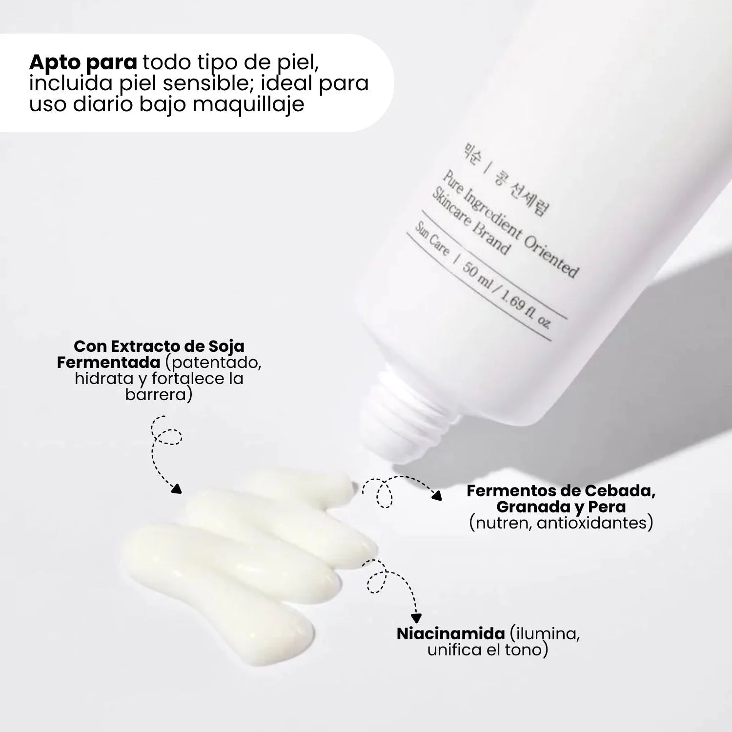 Mixsoon Bean Sun Serum – Protector Solar SPF50+ Mixsoon