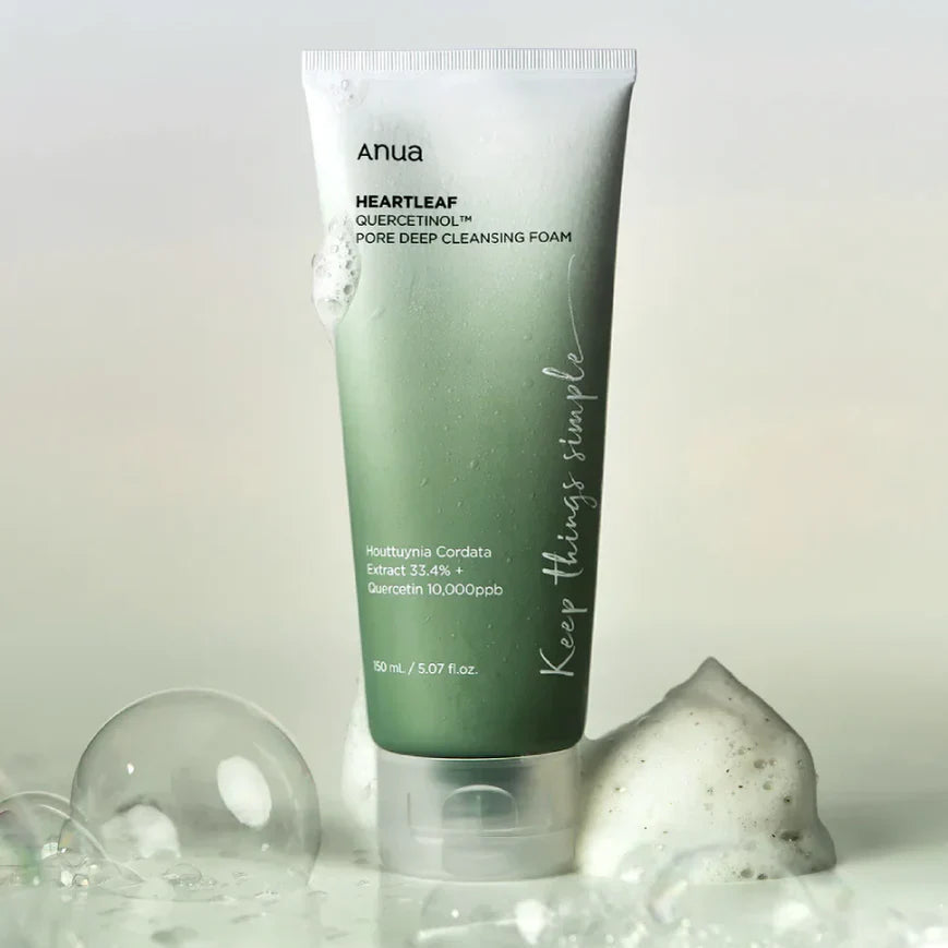 [ANUA] Limpiador Facial espumoso - Heartleaf Quercetinol Pore Deep Cleansing Foam ANUA