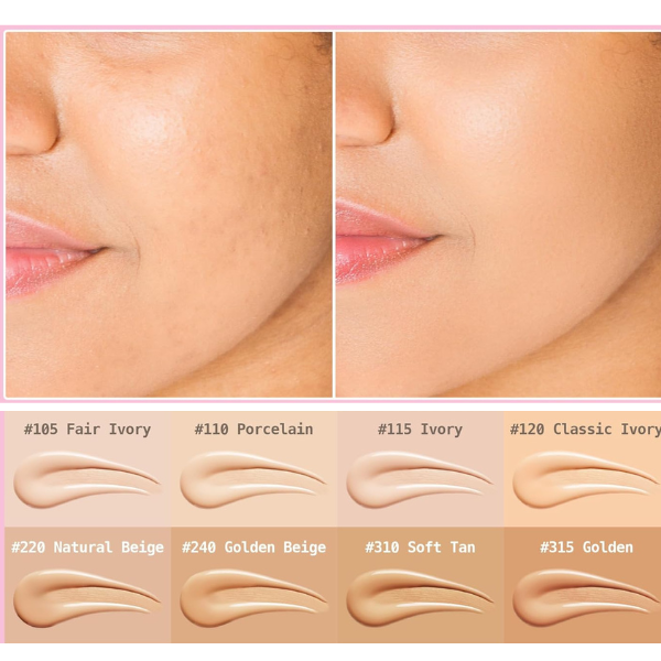 Base Cushion Hidratante de Acabado Natural Ruby Kisses RUBY KISSES