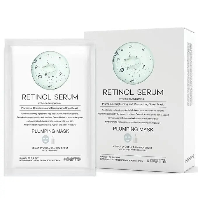 Retinol Serum Plumping Mask - OOTD OOTD