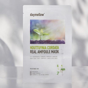 Houttuynia Cordata Real Ampoule Mask - Daymellow - Arumi Korean Cosmetics