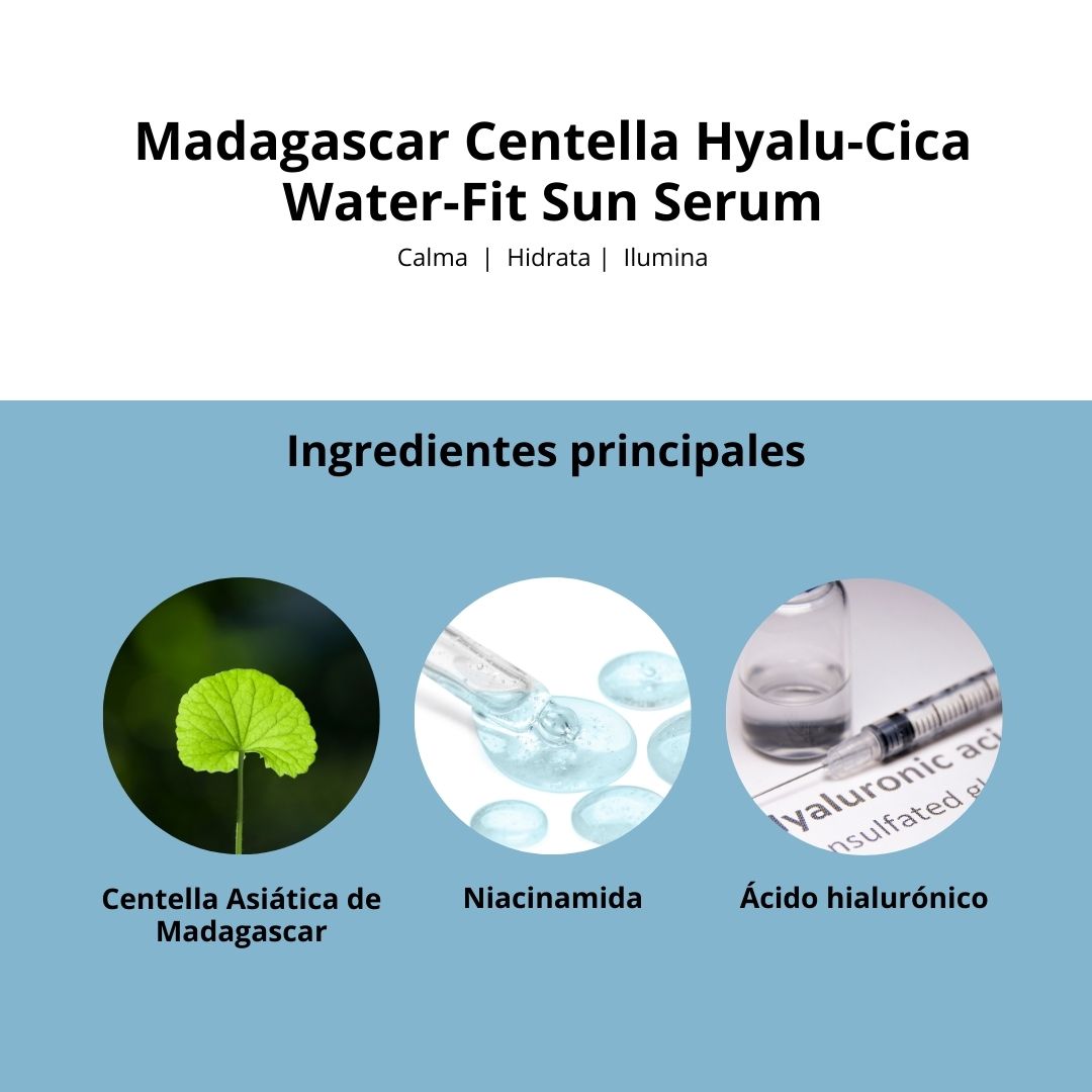 [SKIN1004] MADAGASCAR CENTELLA Hyalu-Cica Water-Fit Sun Serum 50ml