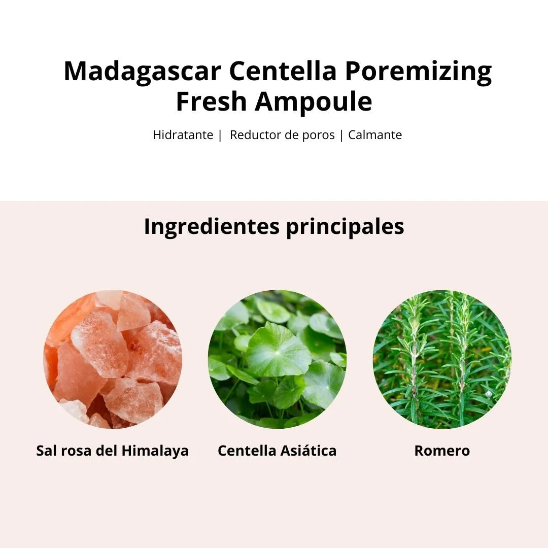 [SKIN1004] Madagascar Centella Poremizing Fresh Ampoule 100ml SKIN1004