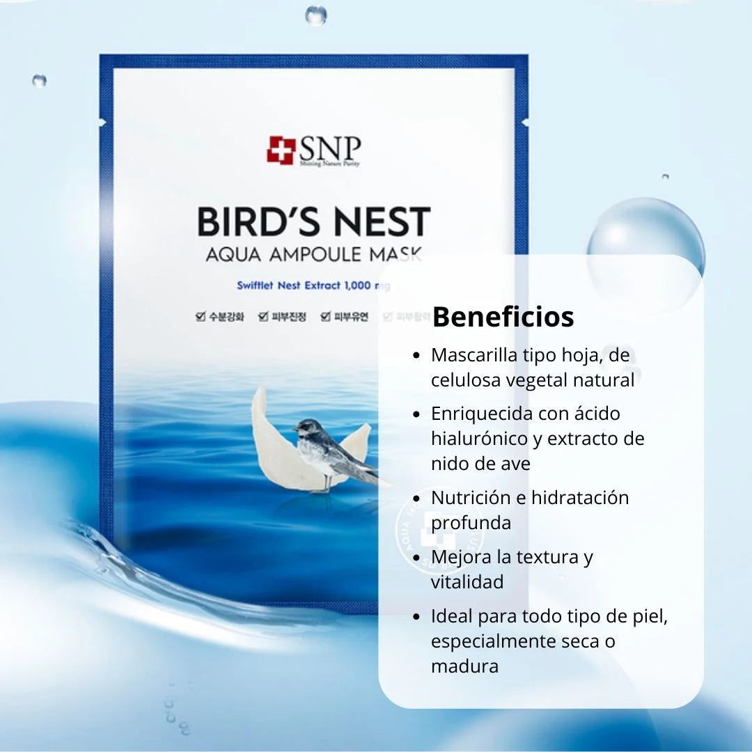 Mascarilla de hoja Bird’s Nest SNP