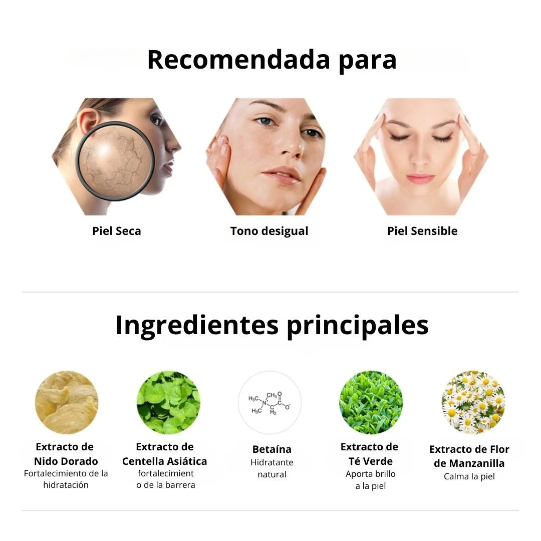 Mascarilla de hoja Bird’s Nest SNP