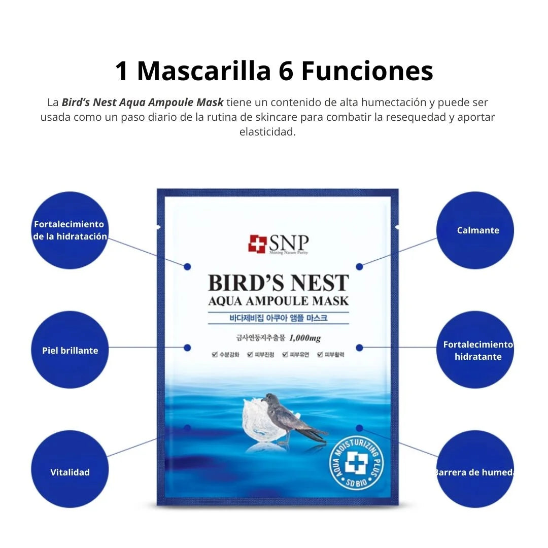 Mascarilla de hoja Bird’s Nest SNP