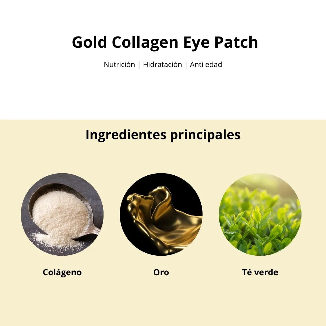 Parche para Ojeras de Gold Collagen SNP