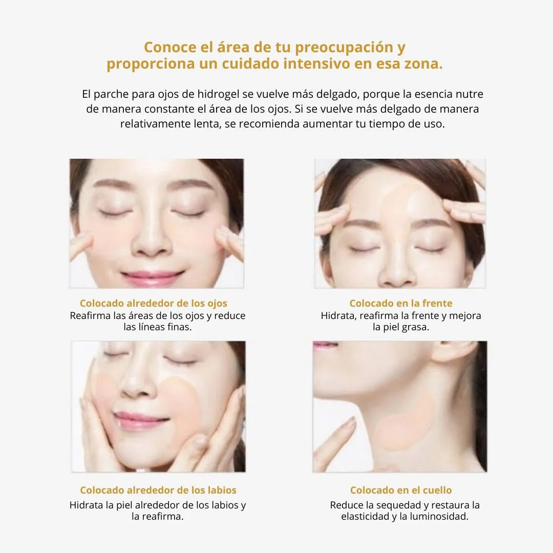 Parche para Ojeras de Gold Collagen SNP