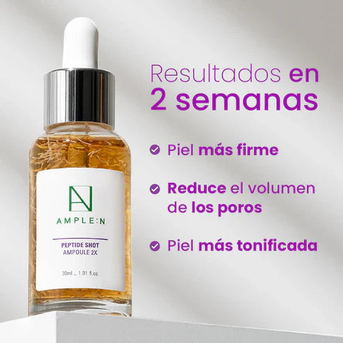 Pack: Masajeador Facial Skincare Luz LED Roja + Sérum Facial Antiedad Péptidos 30ml K-Skin