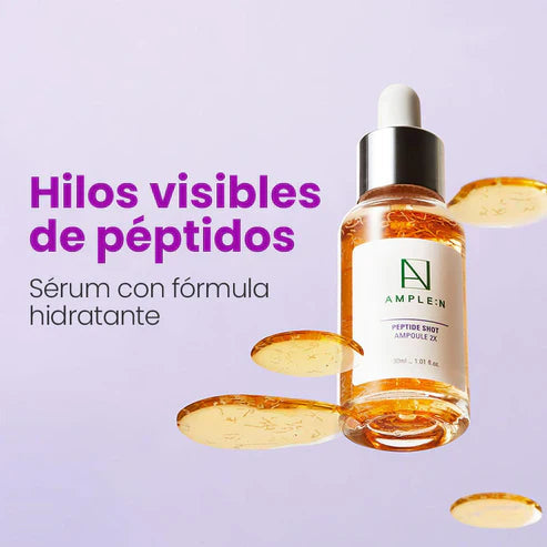 Pack: Masajeador Facial Skincare Luz LED Roja + Sérum Facial Antiedad Péptidos 30ml K-Skin