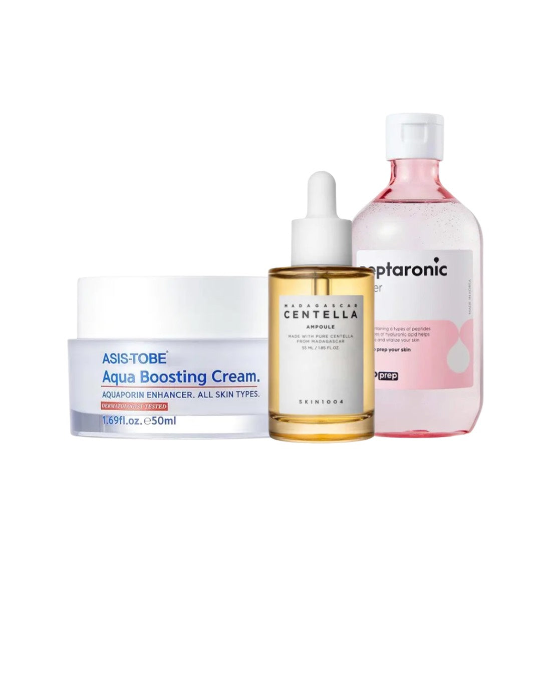 Pack Hidratación Profunda Centella – SKIN1004, ASIS-Tobe & SNP SKIN1004