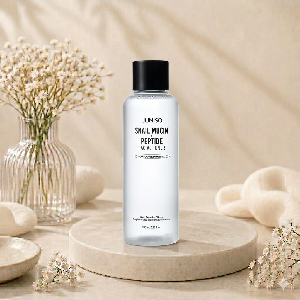 Snail Mucin + Peptide Facial Toner 205ml JUMISO