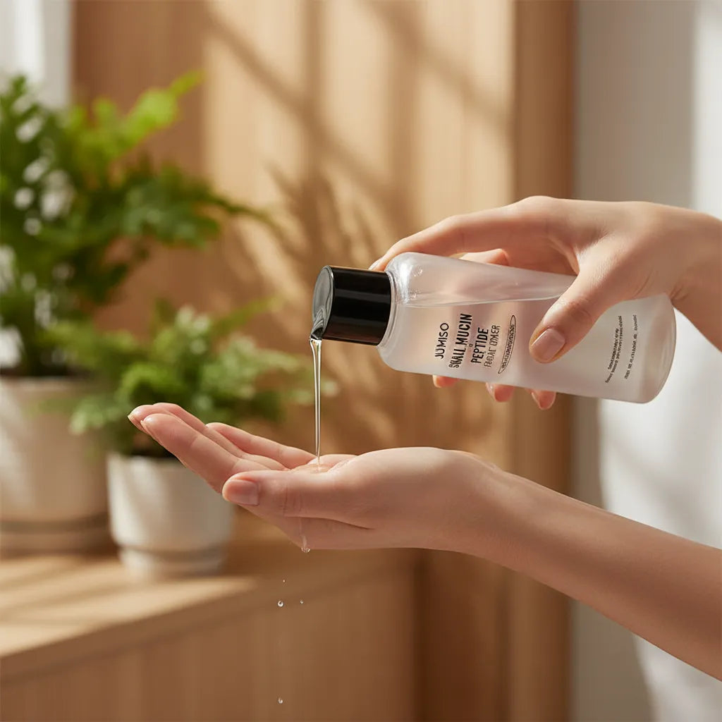 Snail Mucin + Peptide Facial Toner 205ml JUMISO